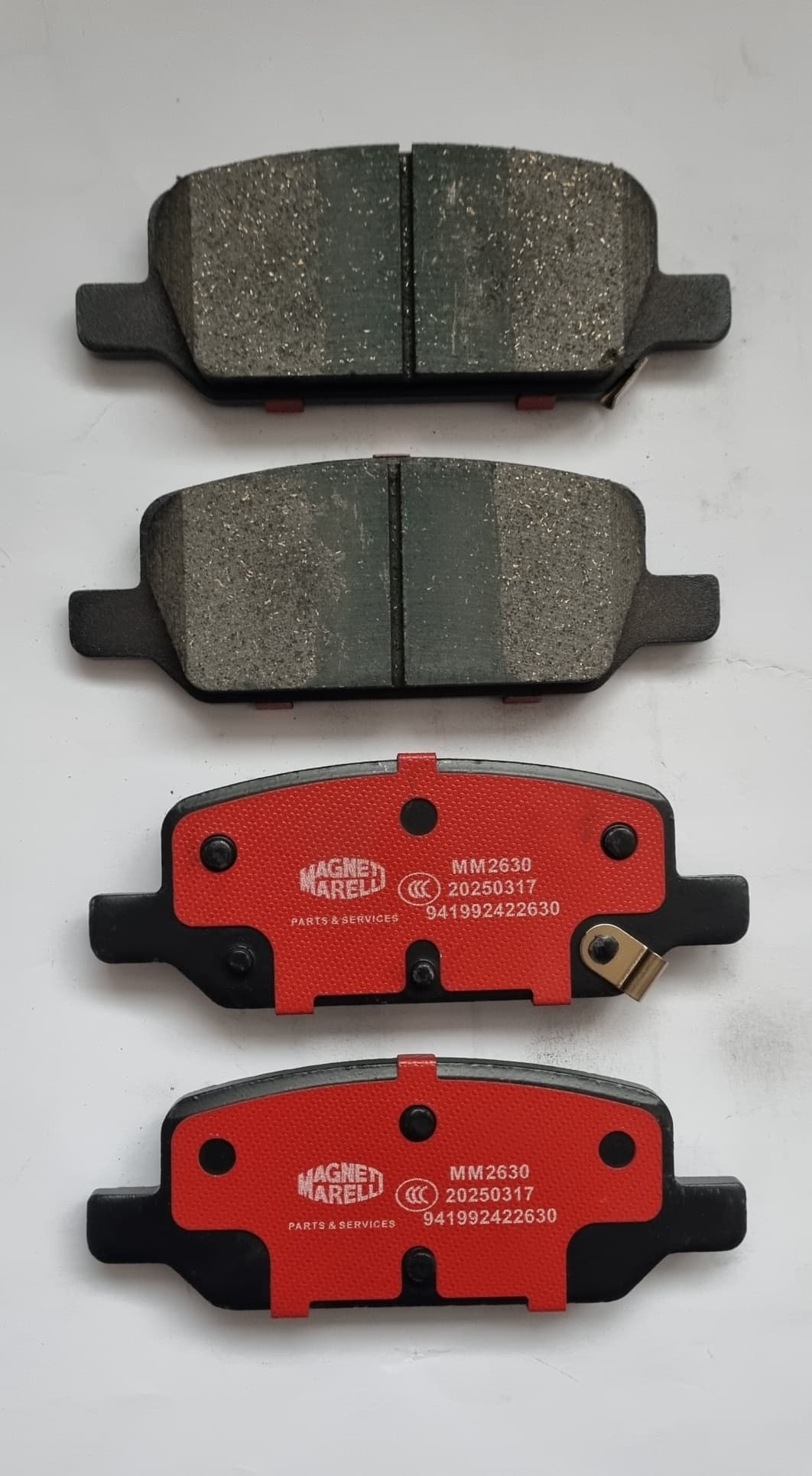 Tesla model 3 zadné brzdové obloženie MAGNETI MARELLI